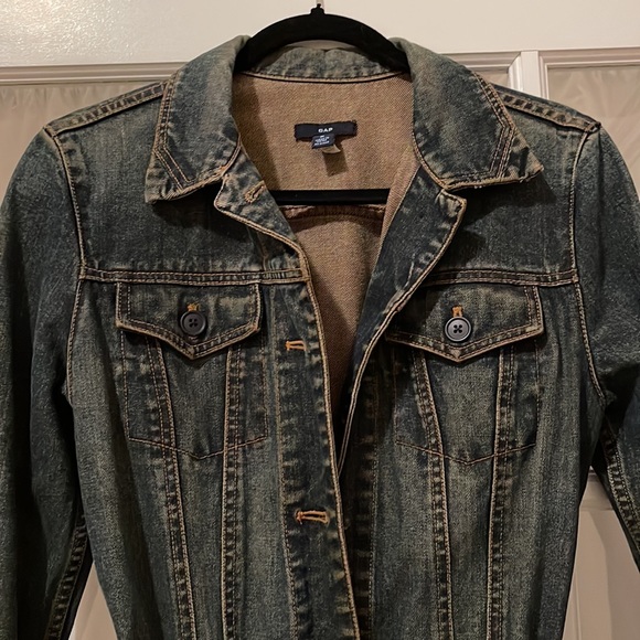 GAP Jean Coat (wears like a Small, but tag says M — see measurements below) - Picture 5 of 13